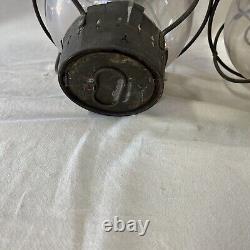 Vintage Tung Woo Nautical Onion Oil Lantern Round Glass Globe Lantern Pair