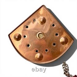 Vintage Tung Woo Ship Lantern Brass Maritime Oil Lamp w Burner Hong Kong