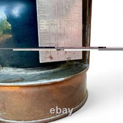 Vintage Tung Woo Ship Lantern Brass Maritime Oil Lamp w Burner Hong Kong