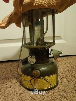 Vintage Unused 1969 Coleman US Military Gasoline Lantern with Original Box