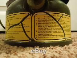 Vintage Unused 1969 Coleman US Military Gasoline Lantern with Original Box