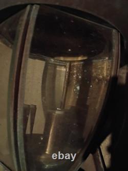 Vintage Victorian Brass Coach Carriage Porch Lantern Lamp Light 30 X 12 X 10
