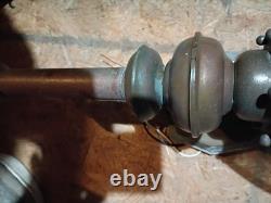 Vintage Victorian Brass Coach Carriage Porch Lantern Lamp Light 30 X 12 X 10