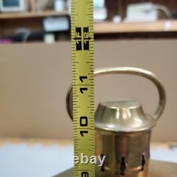 Vintage Wedge Brass Lantern