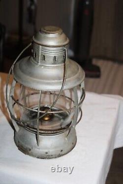Vintage Wilcox Crittenden & Co. Nautical Hurricane Tested Marine Lantern Light