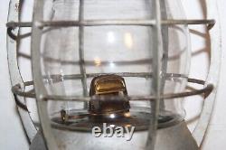 Vintage Wilcox Crittenden & Co. Nautical Hurricane Tested Marine Lantern Light