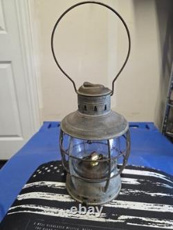 Vintage Wilcox Crittenden & Co. Nautical One Of A Kind Marine Lantern Light