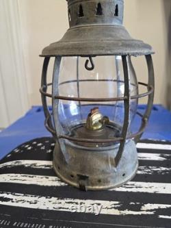 Vintage Wilcox Crittenden & Co. Nautical One Of A Kind Marine Lantern Light