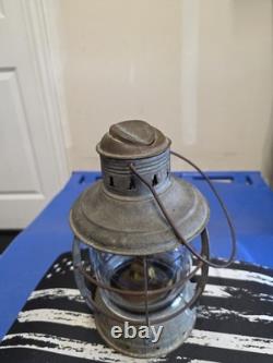 Vintage Wilcox Crittenden & Co. Nautical One Of A Kind Marine Lantern Light