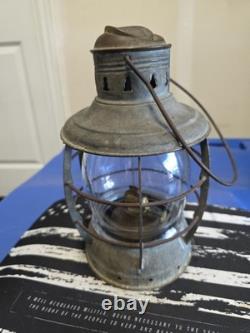 Vintage Wilcox Crittenden & Co. Nautical One Of A Kind Marine Lantern Light