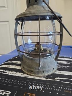 Vintage Wilcox Crittenden & Co. Nautical One Of A Kind Marine Lantern Light