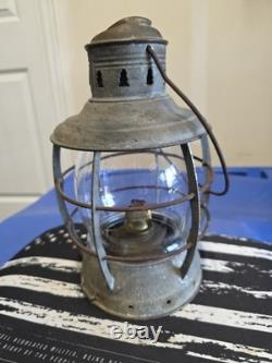 Vintage Wilcox Crittenden & Co. Nautical One Of A Kind Marine Lantern Light