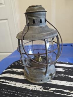 Vintage Wilcox Crittenden & Co. Nautical One Of A Kind Marine Lantern Light