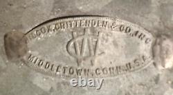 Vintage Wilcox Crittenden Port Corner Ship's Lantern