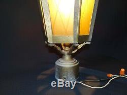 Vintage Witches Hat Light Entry Post Sconce Gothic Tudor Outdoor Kichler Lantern