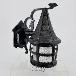 Vintage Witches Hat Tudor Gothic Lantern Style Porch Light Fixture