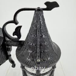 Vintage Witches Hat Tudor Gothic Lantern Style Porch Light Fixture