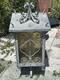 Vintage Wrought Iron And Glass Lantern- Outdoor