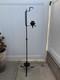 Vintage Wrought Iron Lantern Floor Candelabra