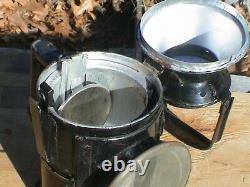 Vintage and Rare Railroad Lantern with sliding lens's Red and Green 5 1/4 Tall