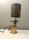 Vintage antique brass blow torch lamp