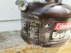 Vintage coleman easi-lite lantern dated 1-1987