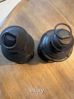 Vintage large Copper Maritime Electirc Ship Lantern