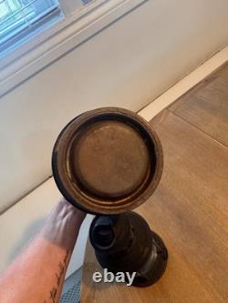 Vintage large Copper Maritime Electirc Ship Lantern