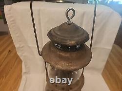 Vintage sears roebuck stainless lantern 1920 1930 old Coleman Globe Read Antique
