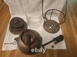 Vintage sears roebuck stainless lantern 1920 1930 old Coleman Globe Read Antique