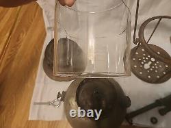 Vintage sears roebuck stainless lantern 1920 1930 old Coleman Globe Read Antique