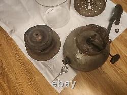 Vintage sears roebuck stainless lantern 1920 1930 old Coleman Globe Read Antique