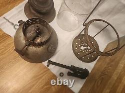 Vintage sears roebuck stainless lantern 1920 1930 old Coleman Globe Read Antique