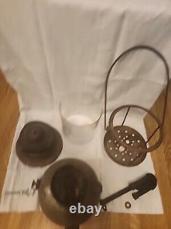 Vintage sears roebuck stainless lantern 1920 1930 old Coleman Globe Read Antique