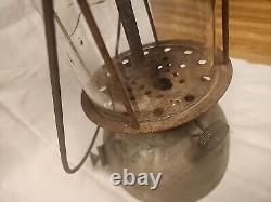 Vintage sears roebuck stainless lantern 1920 1930 old Coleman Globe Read Antique