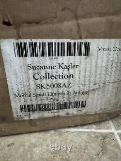 Visual Comfort Morris Small Lantern Antique Zinc SK5008AZ NO GLASS, PLEASE READ