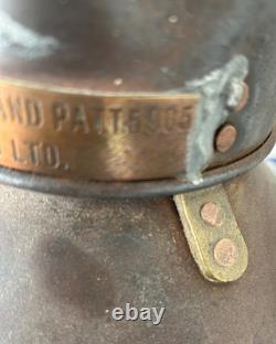 Vtg 1945 Ships Lantern Not Under Command Best & Lloyd Huge 22 RoyalNavy WWII
