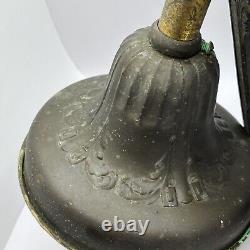 Vtg Antique Early 1900s Gothic Medieval Metal Castle Ceiling Lantern Hang Lamp