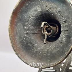 Vtg Antique Early 1900s Gothic Medieval Metal Castle Ceiling Lantern Hang Lamp
