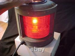 Vtg Antique PERKO Red Navigation Marine Boat Ship Side Light 1150-RE1