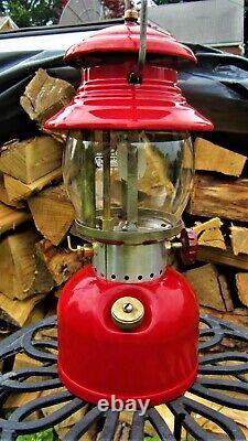 Vtg Coleman 200A 10-1962 Lantern Vent Redone By IPE Porcelain