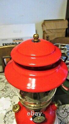 Vtg Coleman 200A 9-1979 Lantern Vent IPE Porcelain REDONE