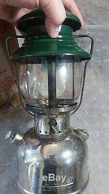 Vtg. Coleman Model 202 The Professional Gas Lantern Sunshine 60 withBox Untested