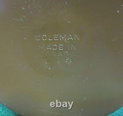 Vtg Coleman Peak 1 Model 222 Single Mantel Lantern & Case 1/82 Made In Canada