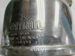 Vtg Lantern Coleman Chrome Model 242b Dated 3-51 March 1951 Glass USA With Box