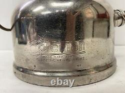 Vtg Lantern Coleman Model 236 Chrome Dated 11-64 Glass Globe #660 W Metal Box