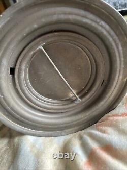 Vtg Maritime Brass Lantern Made Into Lamp Hanging Or Sitting With Long Plug Wire