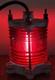 Vtg Nautical Salvage Channel Marker Lantern Maritime Red Signal Beacon WORKS