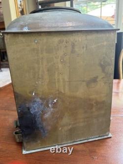 Vtg Perko Perkins Marine Large Brass Navigational Light Lantern