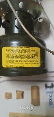 Vtg. RARE US MILITARY Lantern 1963 U. S. KING SEELEY THERMOS CO. MACOMB, ILLINOIS